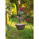 Ceaun de fonta cu trepied 10 l - Delumani - Magazin Romanesc