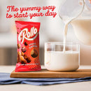 Rollo cereale cu glazura de cacao - Delumani - Magazin Romanesc