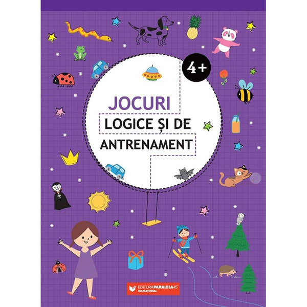 Jocuri logice si de antrenament (4 ani +) - Ballon Media - Delumani - Magazin Online Romanesc 