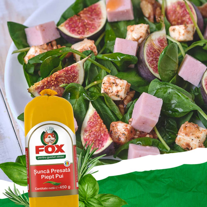 Sunca presata cu piept de pui Fox - Delumani - Magazin Online Romanesc 
