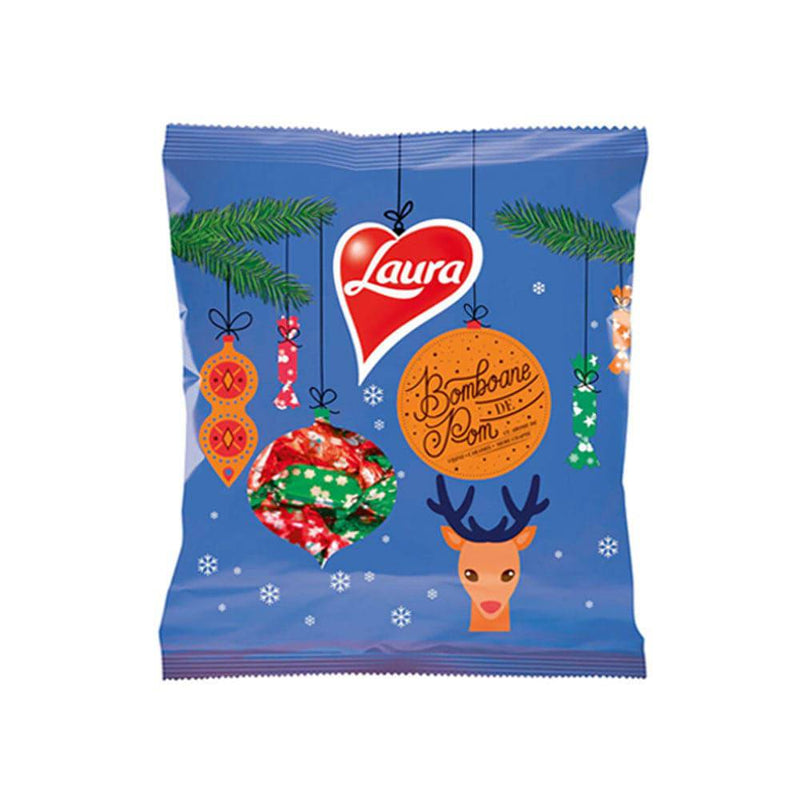 Bomboane de pom Craciun (visine, caramel, mere) Laura - Delumani - Magazin Online Romanesc 