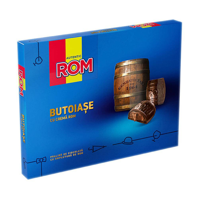 Butoiase de ciocolata cu crema de Rom - Delumani - Magazin Online Romanesc 