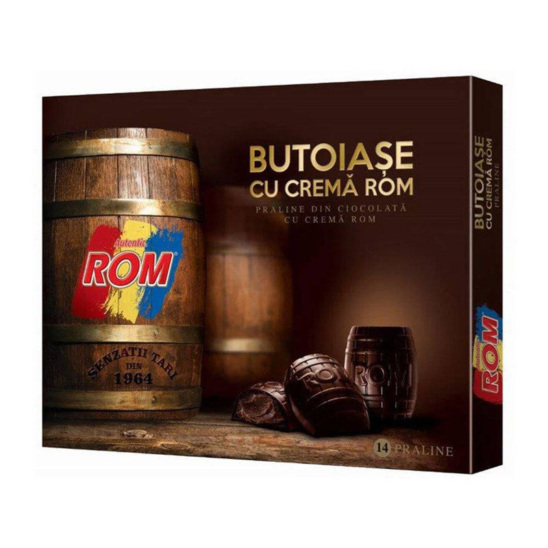 Butoiase de ciocolata cu crema de Rom - Delumani - Magazin Online Romanesc 