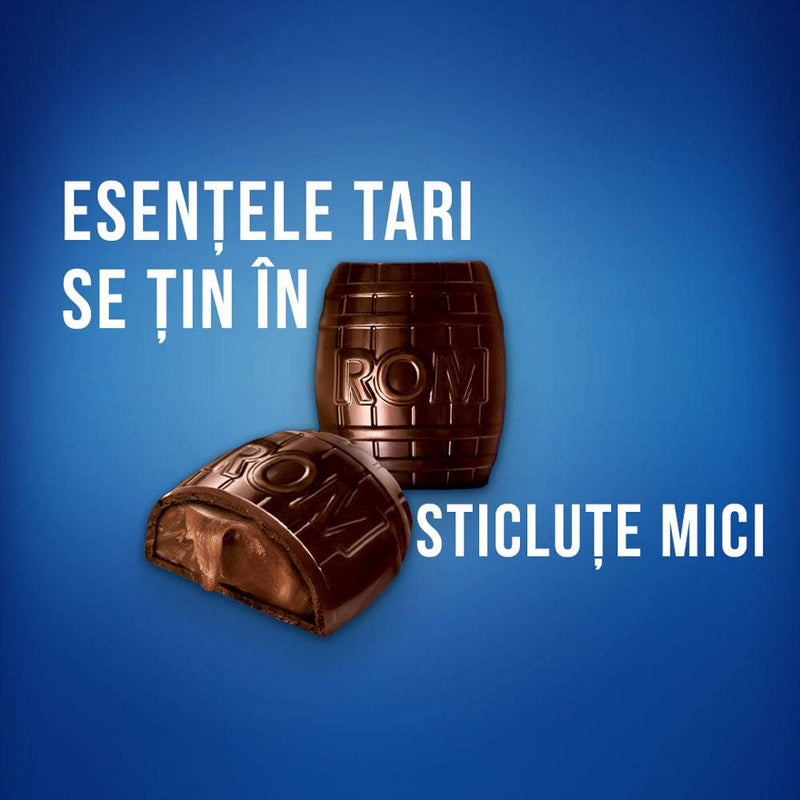 Butoiase de ciocolata cu crema de Rom - Delumani - Magazin Online Romanesc 