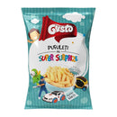 Pufuleți Gusto cu super surprize pentru băieți, snack crocant pentru copii